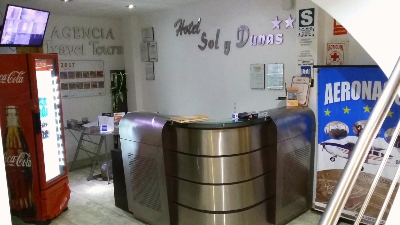 Hotel Sol Y Dunas - Nazca Esterno foto